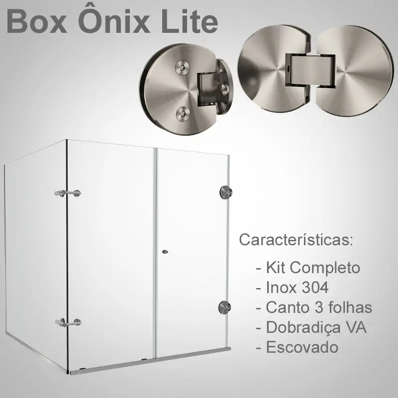 Canto 3 Folhas Escovado